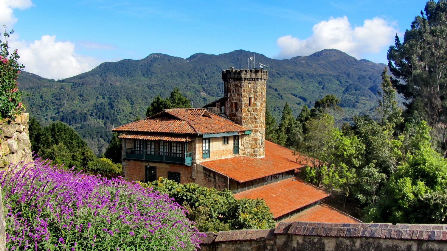 Castle on Cerro de Monserrate
